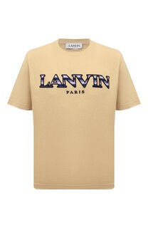 Хлопковая футболка Lanvin