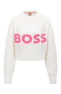 Пуловер из вискозы BOSS