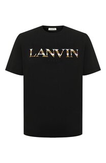 Хлопковая футболка Lanvin