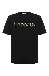 Хлопковая футболка Lanvin