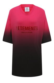 Хлопковая футболка VETEMENTS