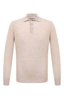 Поло из шерсти и кашемира Brunello Cucinelli