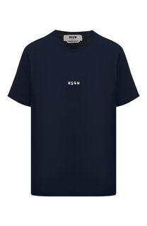 Хлопковая футболка MSGM