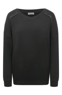 Хлопковый пуловер Brunello Cucinelli