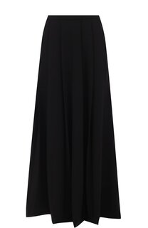 Шелковая юбка-макси со складками Giorgio Armani