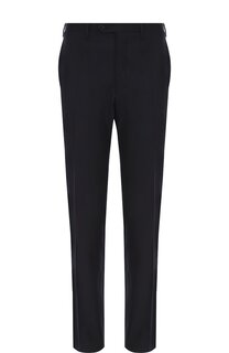 Шерстяные брюки прямого кроя Kiton