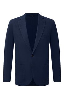 Пиджак из хлопка и шелка Loro Piana