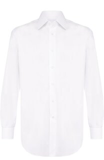 хлопковая сорочка с воротником кент Brioni
