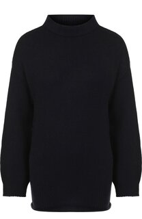 Кашемировый пуловер с воротником-стойкой Giorgio Armani