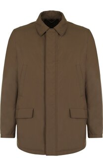 Куртка на молнии с внутренней меховой отделкой Loro Piana
