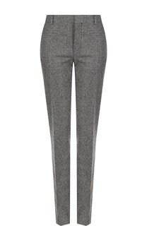 Шерстяные брюки со стрелками Saint Laurent