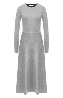 Платье-миди из смеси шерсти и кашемира Gabriela Hearst