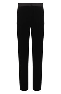 Брюки из вискозы прямого кроя Giorgio Armani