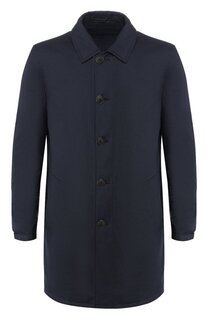 Пальто из смеси кашемира и шелка Giorgio Armani
