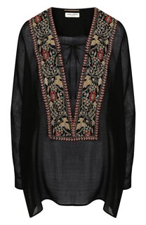 Шерстяная блузка Saint Laurent