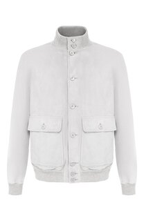 Кожаный бомбер Kiton