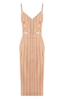 Хлопковое платье Victoria Beckham