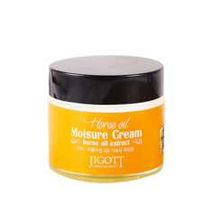 JIGOTT Крем для лица ЛОШАДИНЫЙ ЖИР HORSE OIL Moisture Cream 70.0