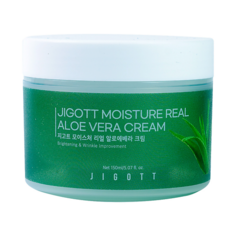 JIGOTT Крем для лица АЛОЕ Moisture Real Aloe Vera Cream 150.0