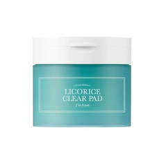 Тонер для лица IM FROM Успокаивающие тонер-пэды с 87% экстракта солодки Licorice Clear Pad 60