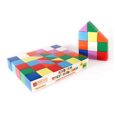 PELSI Кубики-тругольники, строительный набор для детей 24 Пелси