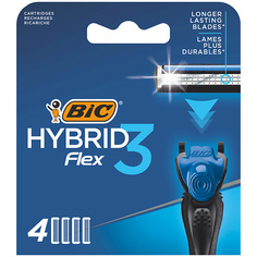 Кассета для станка BIC Сменные кассеты для бритья 3 лезвия Hybrid 3 Flex 31