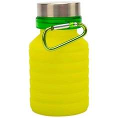 Многоразовый мешочек для хранения фруктов и овощей BRADEX Бутылка для воды силиконовая складная с крышкой и карабином, 500 мл