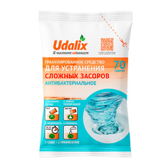 Нейтрализатор запахов UDALIX Гранулированное средство для удаления засоров и неприятных запахов 70