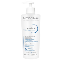 Уход за лицом BIODERMA Успокаивающий Гель-крем для сухой, раздраженной и атопичной кожи лица и тела Atoderm 500