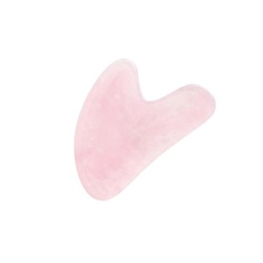 Массажер для лица ECOCOCO Массажер гуаша для лица Rose Petal Gua Sha Crystal