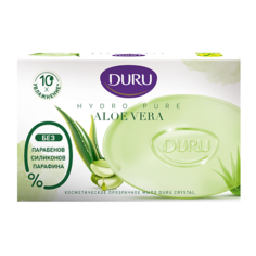 Туалетные мыла DURU Косметическое мыло CRYSTAL Hydro Pure Aloe Vera 106
