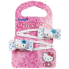 Разное HELLO KITTY Заколка-клип БАНТИКИ