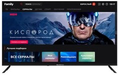 Телевизор TopDevice TDTV55BS06U_BK black, 4K UHD, Smart TV, DVB-T2/C/S2, 3*HDMI, 2*USB