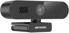 Веб-камера HIKVISION DS-UA12 2MP CMOS Sensor,0.1Lux @ (F1.2,AGC ON),Built-in Mic and Speaker, USB 3.0,1920*1080@30/25fps,3.6mm Fixed Lens,including pr