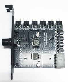 Панель управления вентиляторами Lamptron LAMP-CP120AB и подсветкой Fan Controller CP120 ARGB SYNC