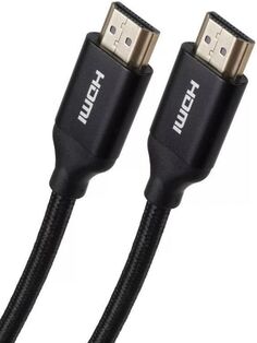 Кабель интерфейсный HDMI-HDMI iOpen ACG520BM-3.0 19M/M ver 2.0, 3М, iOpen (light) Vcom
