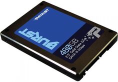 Накопитель SSD 2.5 Patriot Memory PBU480GS25SSDR BURST 480GB 3D TLC SATA 6Gb/s 560/540MB/s 60K/60K IOPS MTBF 2M RTL