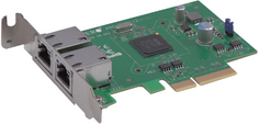 Сетевая карта Supermicro AOC-SGP-I2 Intel i350 Low-Profile 2-port Gigabit Ethernet LAN card