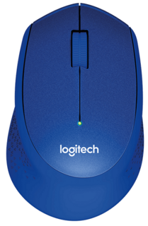 Мышь Wireless Logitech M330 Silent Plus 910-004910 blue, USB, 1000dpi