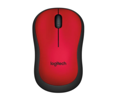 Мышь Wireless Logitech M221 910-004884 USB, 1000 DPI, SILENT RED