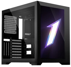 Корпус ATX 1STPLAYER SP7 EV SP7-EV-BK черный, без БП, боковая панель из закаленного стекла, LCD-дисплей, USB Type-C, 2*USB 3.0, audio