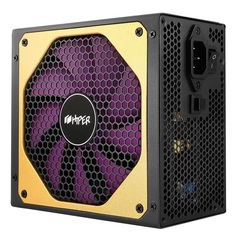 Блок питания ATX HIPER HPG-1300FM 1300W, APFC, 80 PLUS Gold, 140mm fan, full modular BOX
