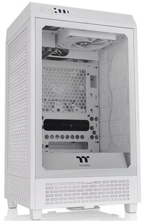 Корпус mini-ITX Thermaltake The Tower 200 CA-1X9-00S6WN-00 белый, без БП, лицевая панель из закаленого стекла, USB Type-C, 2*USB 3.0, audio