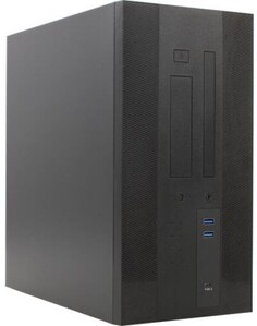 Корпус Powerman EK303BK 6154288 черный, БП 450W, USB Type-C, 2*USB 3.0, audio