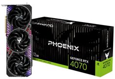 Видеокарта PCI-E Gainward GeForce RTX 4070 Phoenix (NED4070019K9-1043X) 12GB GDDR6X 192bit 5nm 1920/21000MHz 3*DP/HDMI