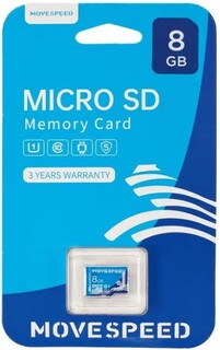 Карта памяти MicroSDHC 8GB Move Speed YSTFT100-8GU1 FT100 Class 10 без адаптера