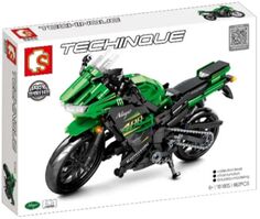 Конструктор Sembo Block 701805 спортбайк Kawasaki Ninja 400, 862 детали