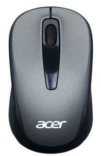 Мышь Wireless Acer OMR134 ZL.MCEEE.01H серый оптическая (1000dpi) USB для ноутбука (2but)