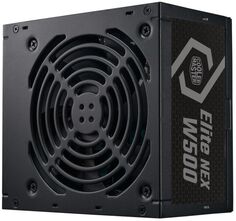 Блок питания ATX Cooler Master ELITE NEX White 500W, APFC, 80 Plus Standart, 120mm fan, Bulk w/EU cord