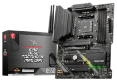 Материнская плата ATX MSI MAG B550 TOMAHAWK MAX WIFI (AM4, AMD B550, 4*DDR4 (5100), 6*SATA 6G RAID, 2*M.2, 4*PCIE, 2.5Glan, WiFi, BT, HDMI, DP, USB Ty